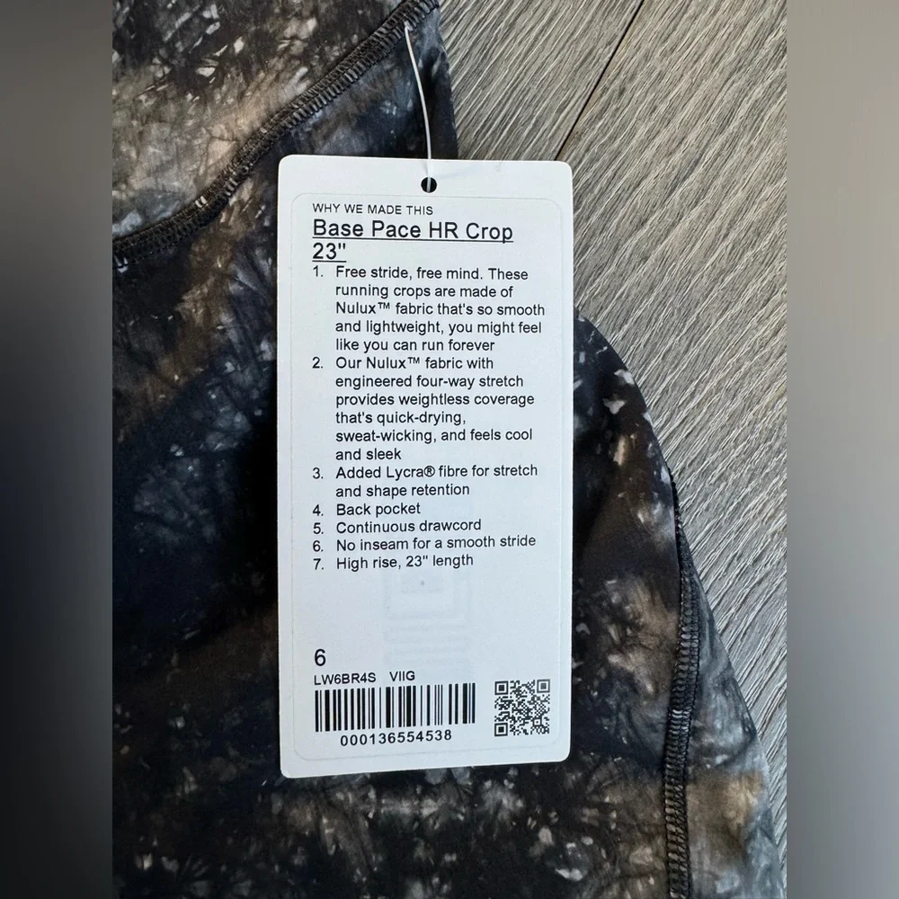 Lululemon Base Pace High-Rise Crop 23